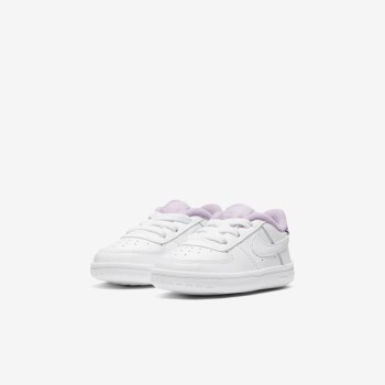 Nike Force 1 Cot - Babe Utcai Cipő - Fehér/Fehér